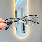 Photosensitive Color Changing Glasses HD Men's Anti-blue Light Reading Glasses
