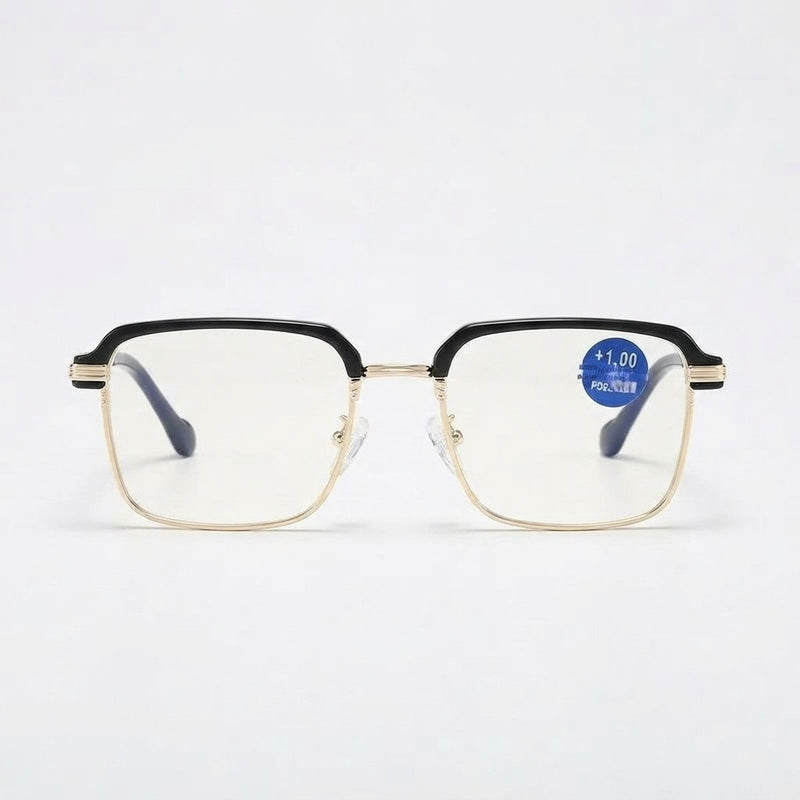 Photosensitive Color Changing Glasses HD Men's Anti-blue Light Reading Glasses